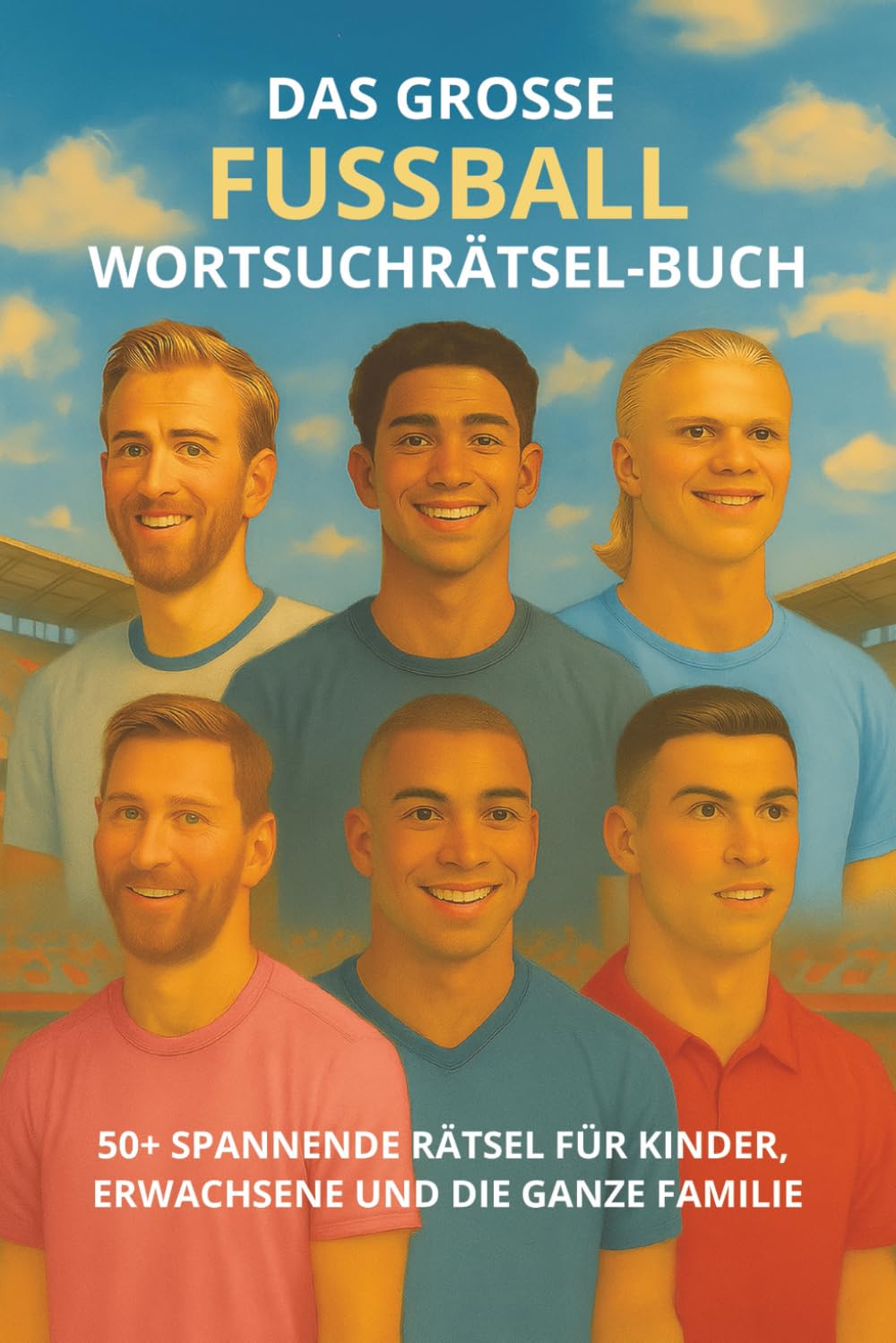 Das grosse Fussball Wortsuchrätsel Buch: 50+ spannende Fussball-Wortsuchrätsel für Kinder, Jugendliche & Erwachsene – Rätselspass, Konzentration & Geschenkidee in einem Buch