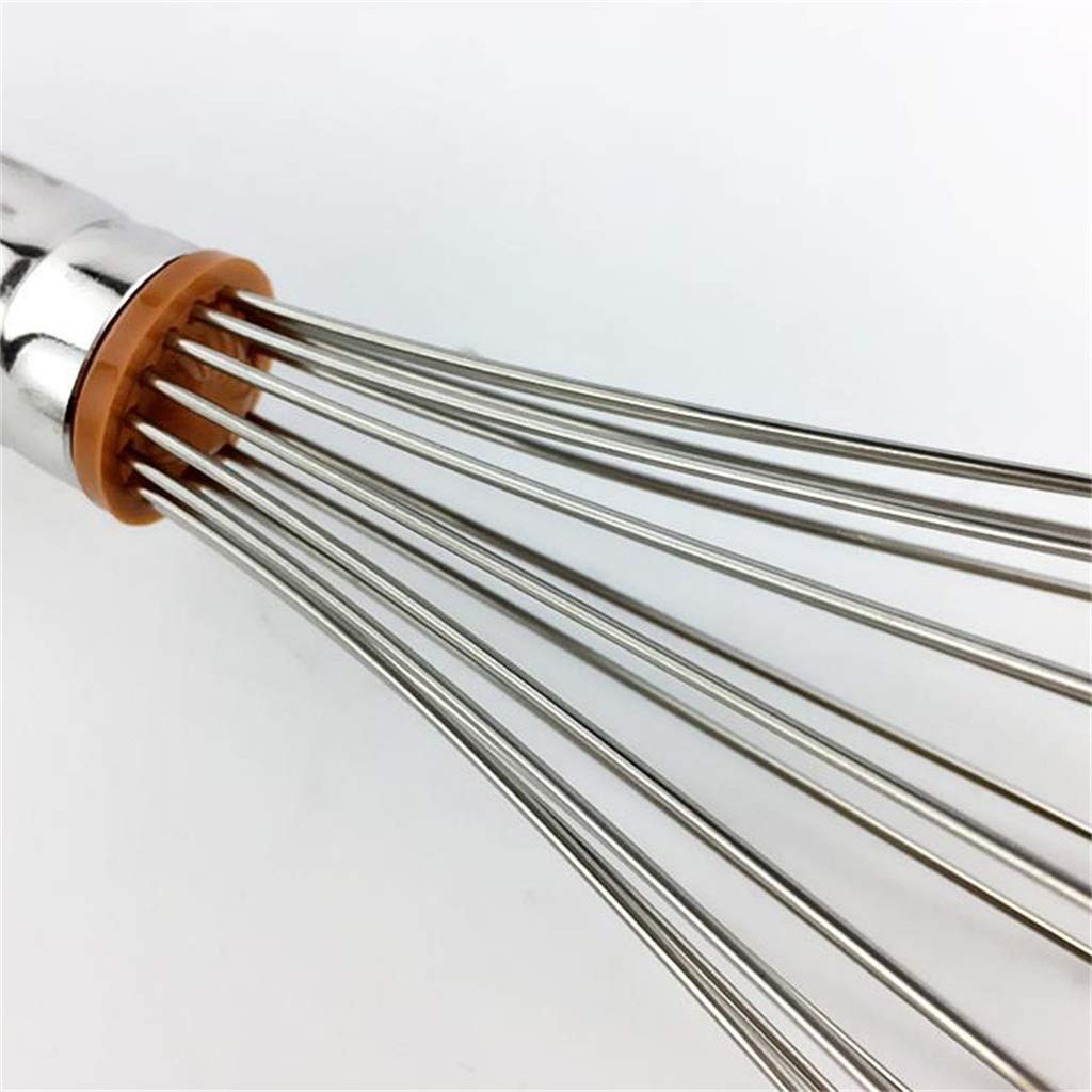 ZHANGXIAO Varillas De Batir, Acero Inoxidable Cocina Cocina Pastel Horneando Usado for Remover Huevo Harina (tamaño : 22cm+26cm+28cm)