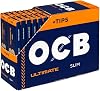 OCB Ultimate Slim Rolling Papers with Filter Tips 32 Booklets x 32