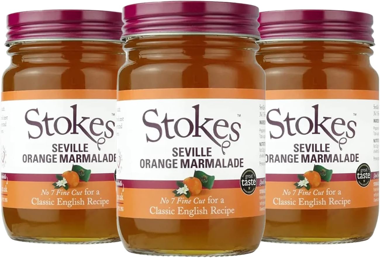 Stokes โ Seville Orange Marmalade 340g - Pack of 3