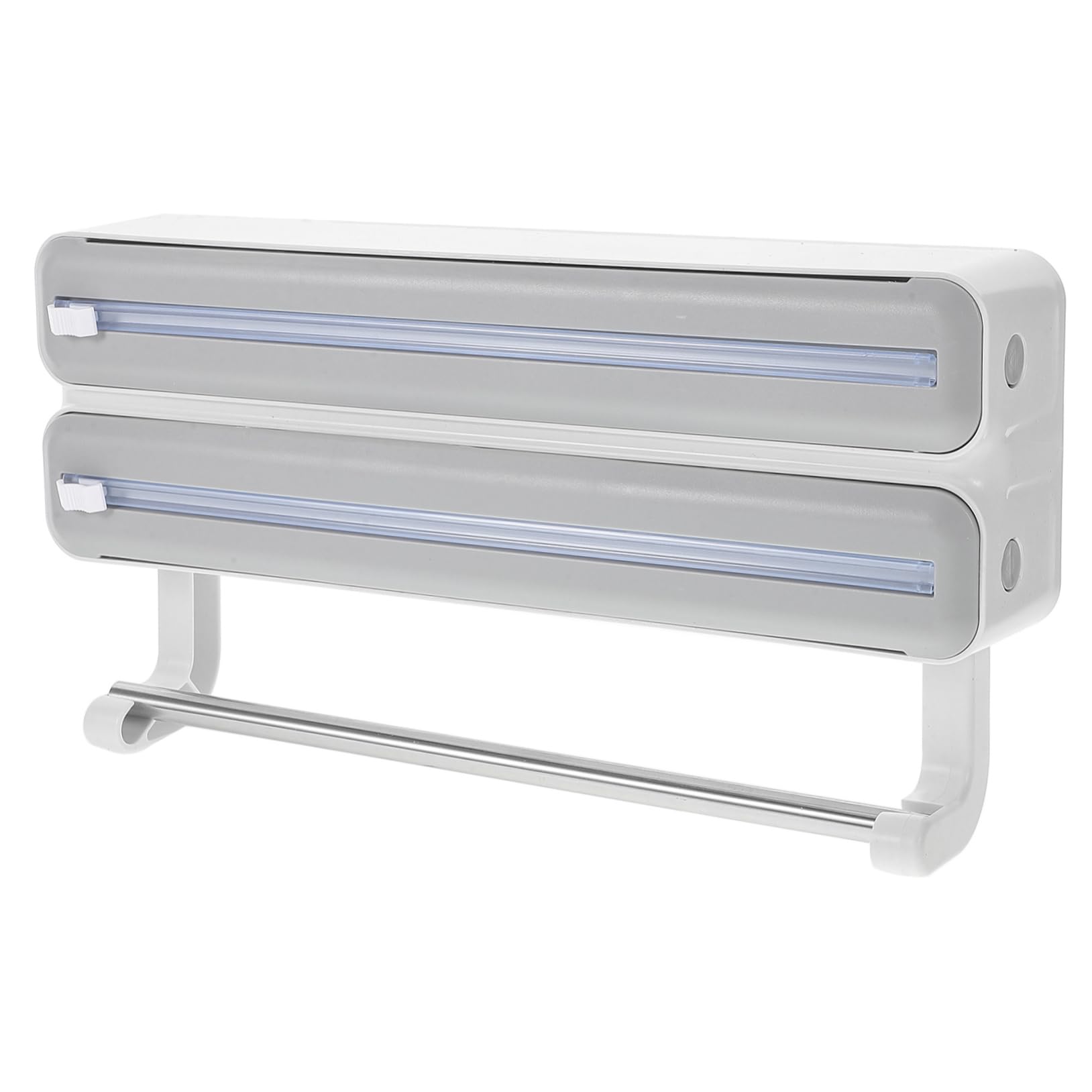 OUNONA Dispensador de Film Transparente Abs Cortador de Doble Capa