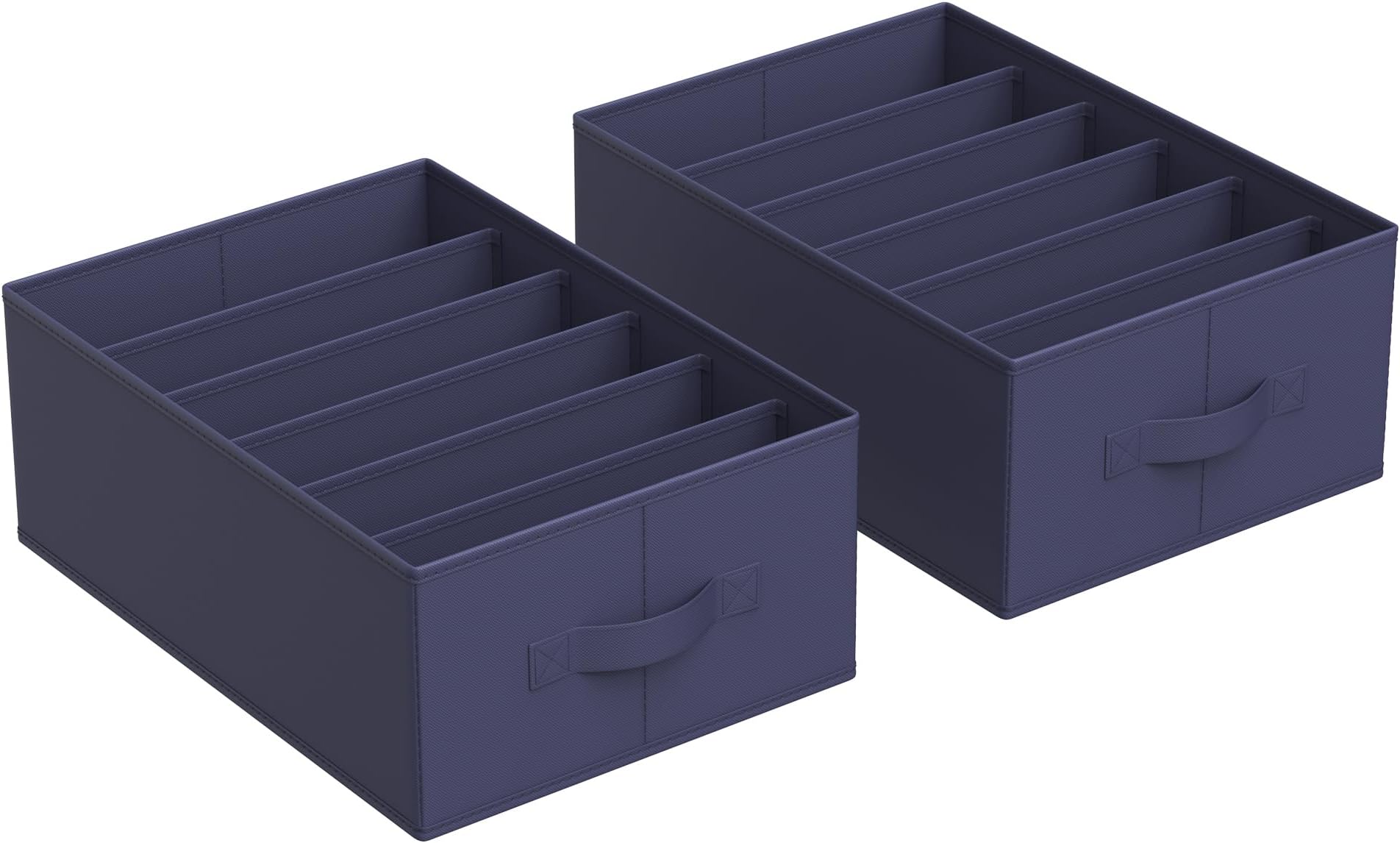 Organisateur de Rangement Suspendu Pliable, Étagère Suspendue pour Garde-Robe, Organisateur pour Garde-Robe avec 5 Larges Compartiments, Ensemble de Système de Rangement