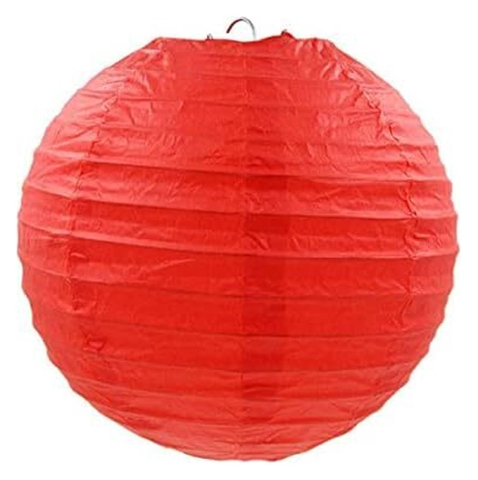 Round Paper Lanterns, Chinese Round Paper Lantern Multicolor 10-40cm Birthday Wedding Decor(Red,10cm(4inch))