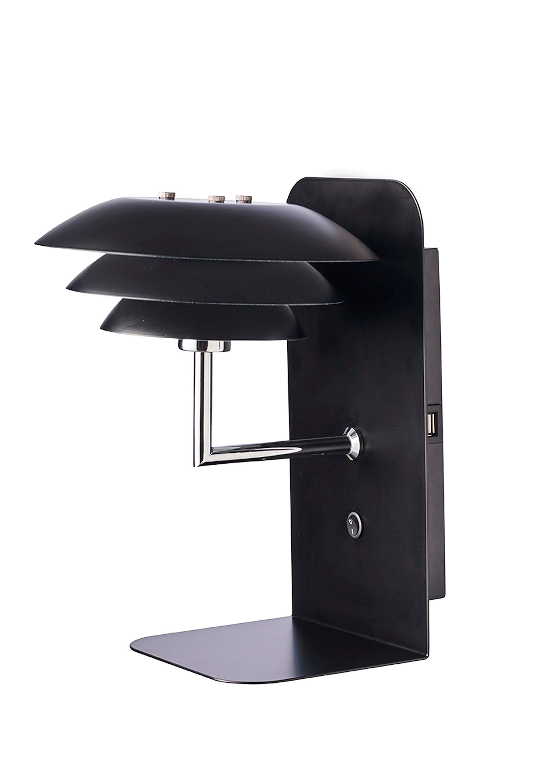 Dyberg Larsen Dl20 Wall Light Metal 20 Cm Black