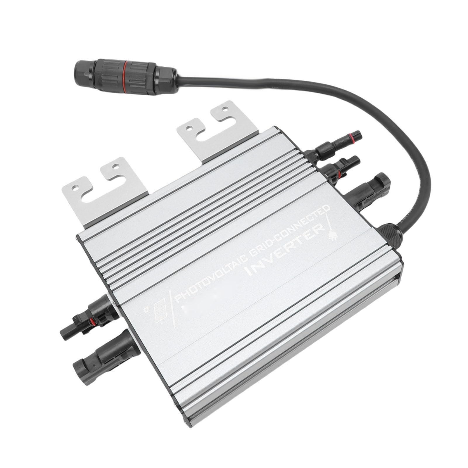 FILFEEL Mikroinwerter Sieciowy 800 W z obsługą Dwóch wejść, Aluminiowa Obudowa IP65, Zdalne Monitorowanie Wi-Fi, wydajność MPPT 99%, kompatybilność z Sieciami Prądu Przemiennego 208–240 V