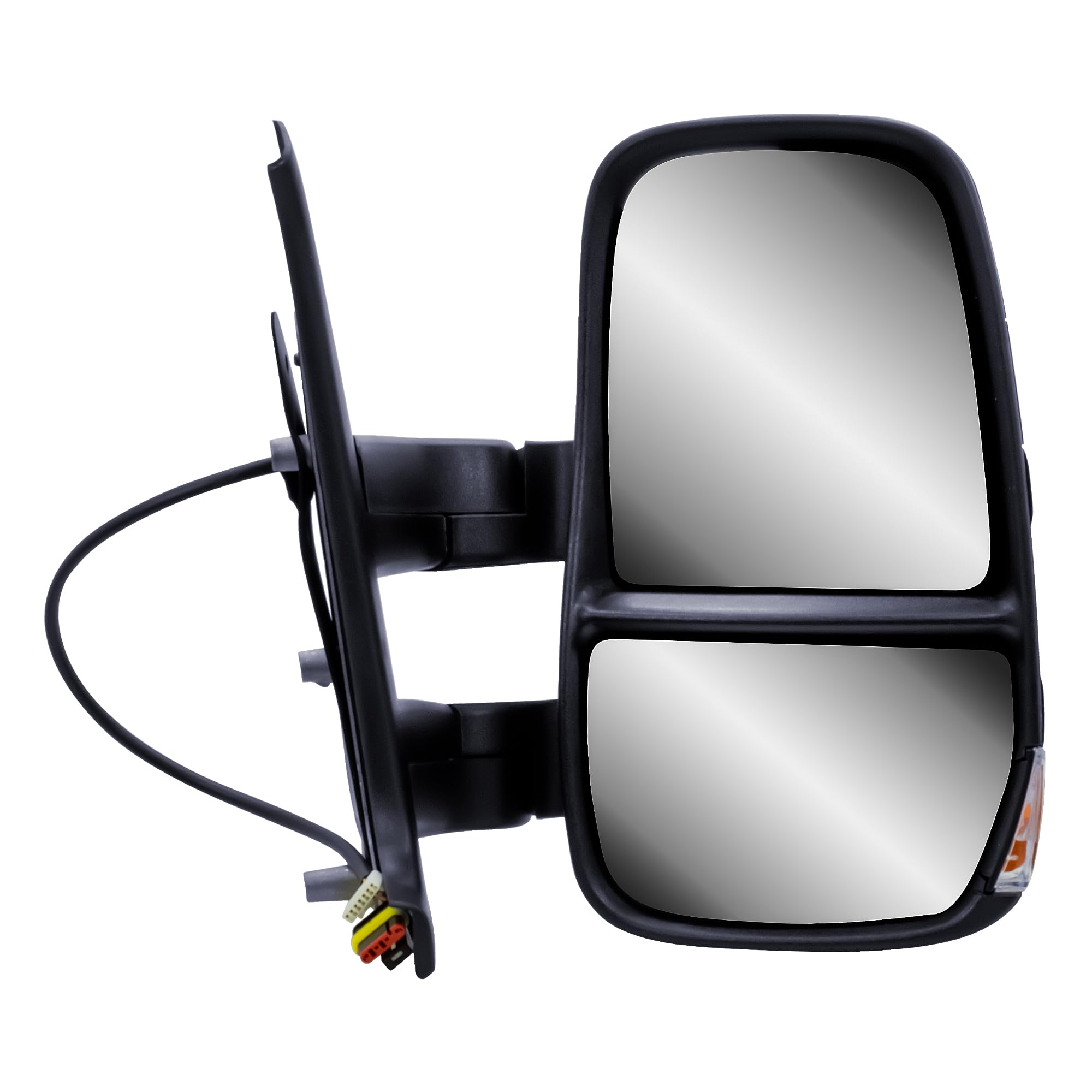 LONGLING Espejo retrovisor derecho eléctrico y calefactable con indicadores de dirección para IVECO Daily IV V camión 2006-2013