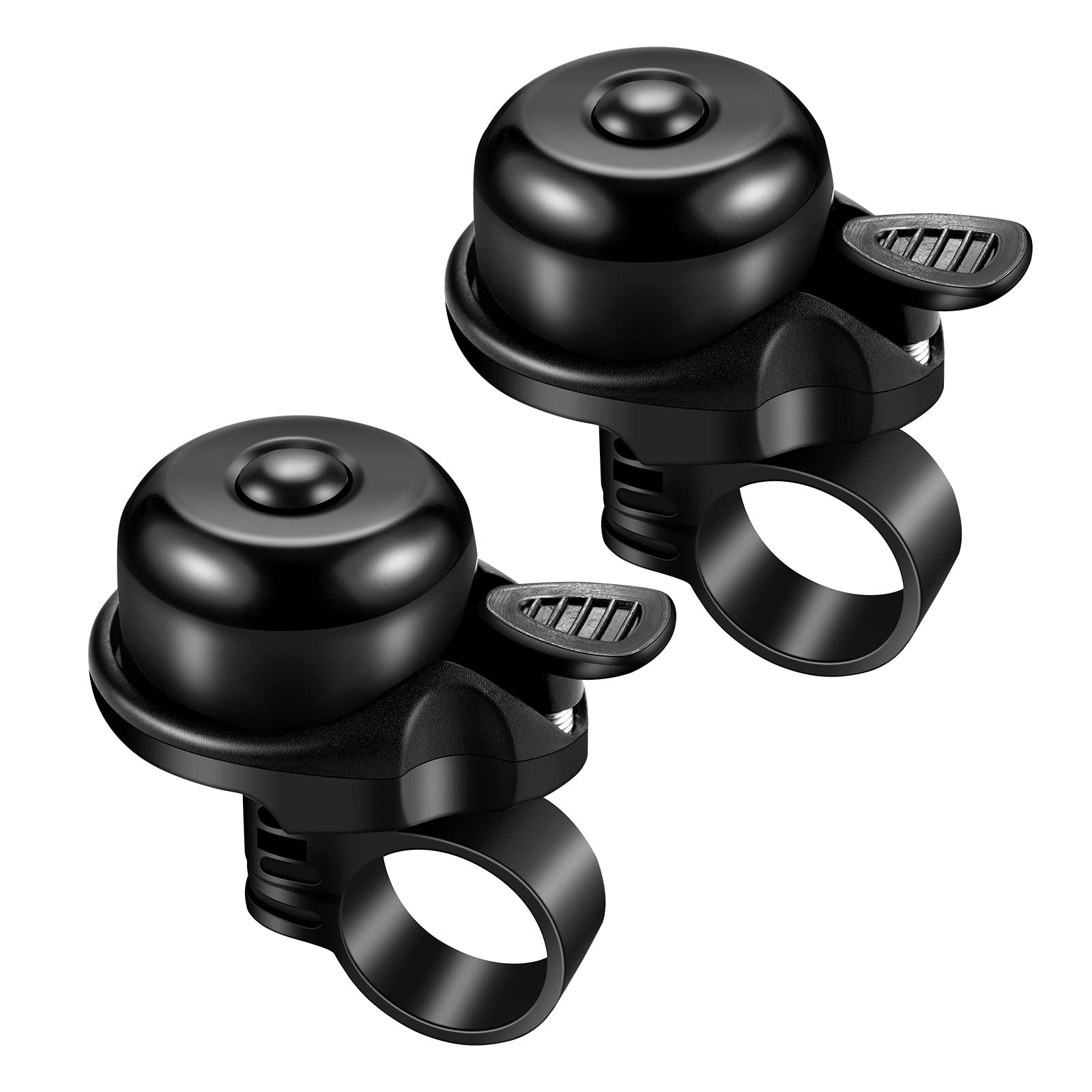 VLTAWA Bike Bells 2 PCS, Bicycle Bells, Bike Bells for Adult Kids Bike, Bike Horn (Mini Cute-Crisp-Durable)