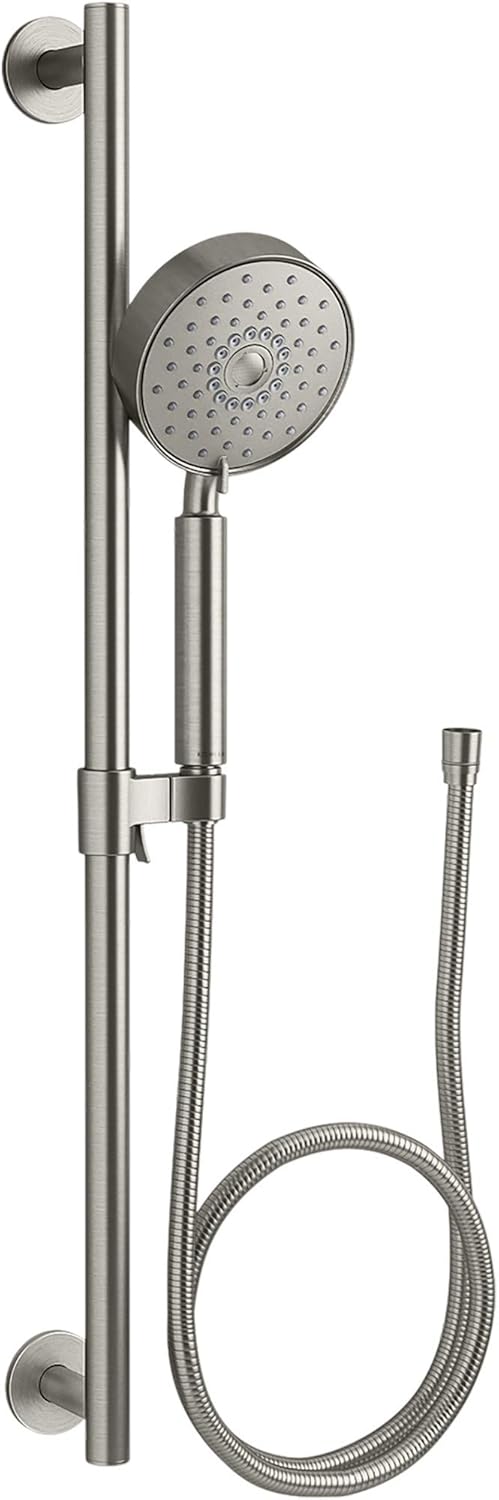 Kohler 22178-BV K-22178-BV Purist Multi-FCTN HANDSHOWER KIT 2.5 GPM, Vibrant Brushed Bronze