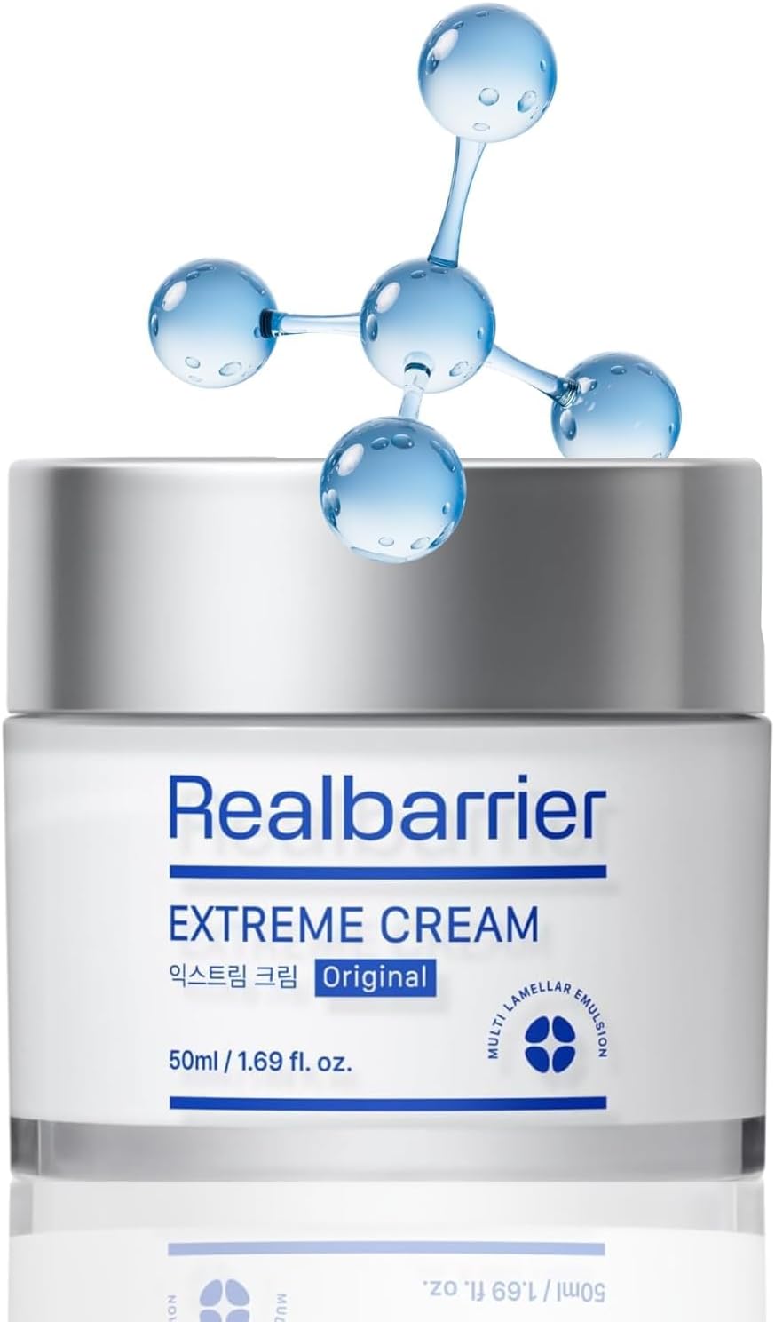 Real Barrier (リアルバリア) Extreme Cream Original | Highly Moisturizing Face Cream Korean Skincare for Sensitive Skin Beauty Emulsion with Hyaluronic Acid & Ceramide Rich Moisture Sensation Moisturizer
