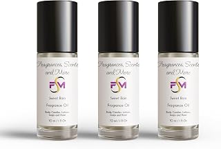 Sweet Rain Fragrance Oil - 1 Fl Oz Glass Roll On (30ml) - Pack of 3