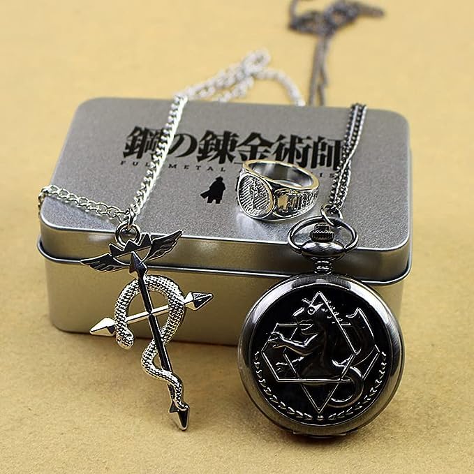 鋼の錬金術師 懐中時計 ボックス付き Amazon.co.jp: 鋼の錬金術師 懐中時計 腕時計 メンズ 時計