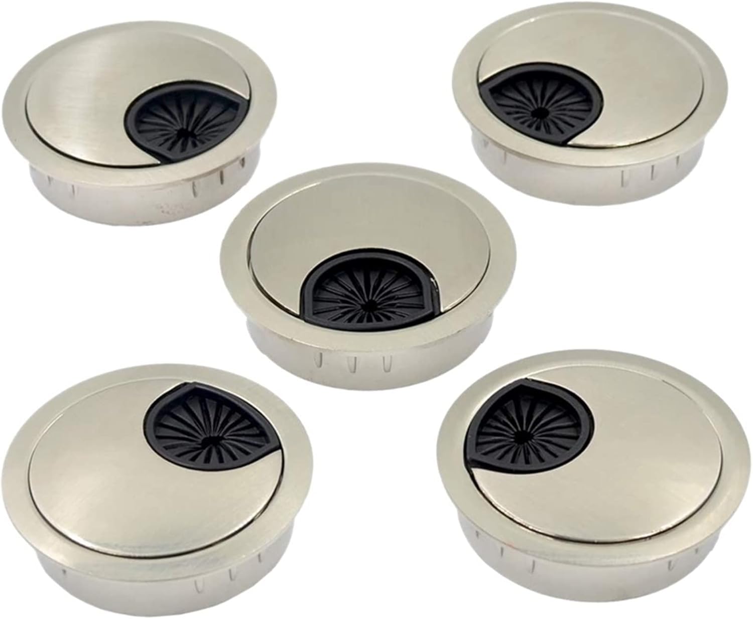 Desk Grommet,5Pc,2 Inch Desk Wire Cord Cable Hole Cover,Desk Organizer Plastic Cover,