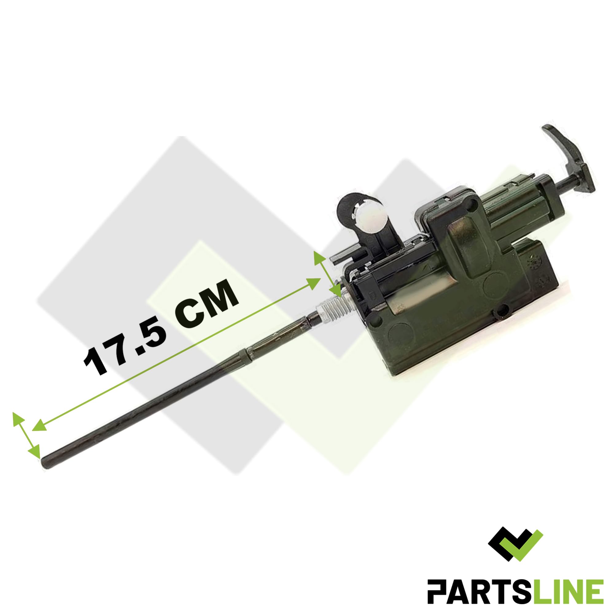 Partsline Moteur Actionneur Ouverture de Trappe à Carburant 17,5 cm compatible avec QASHQAI +2 CAPTUR CLIO III IV ESPACE V FLUENCE LAGUNA MODUS SCENIC III - 788260006R 788262843R 788264742R