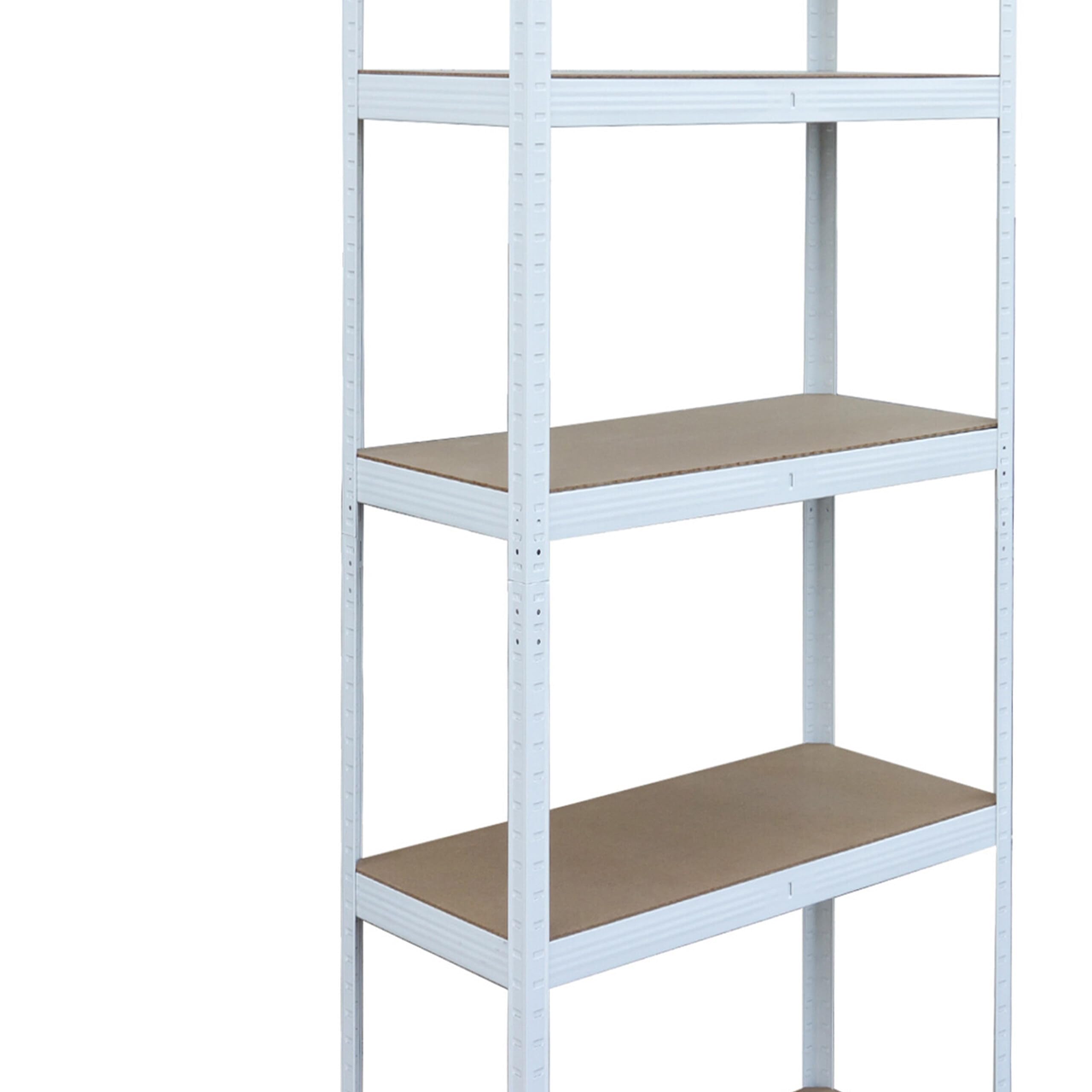 Relaxdays Scaffale portacarichi, 180x75x30cm, 875 kg, 5 Ripiani, Cantina & Garage, Incastro