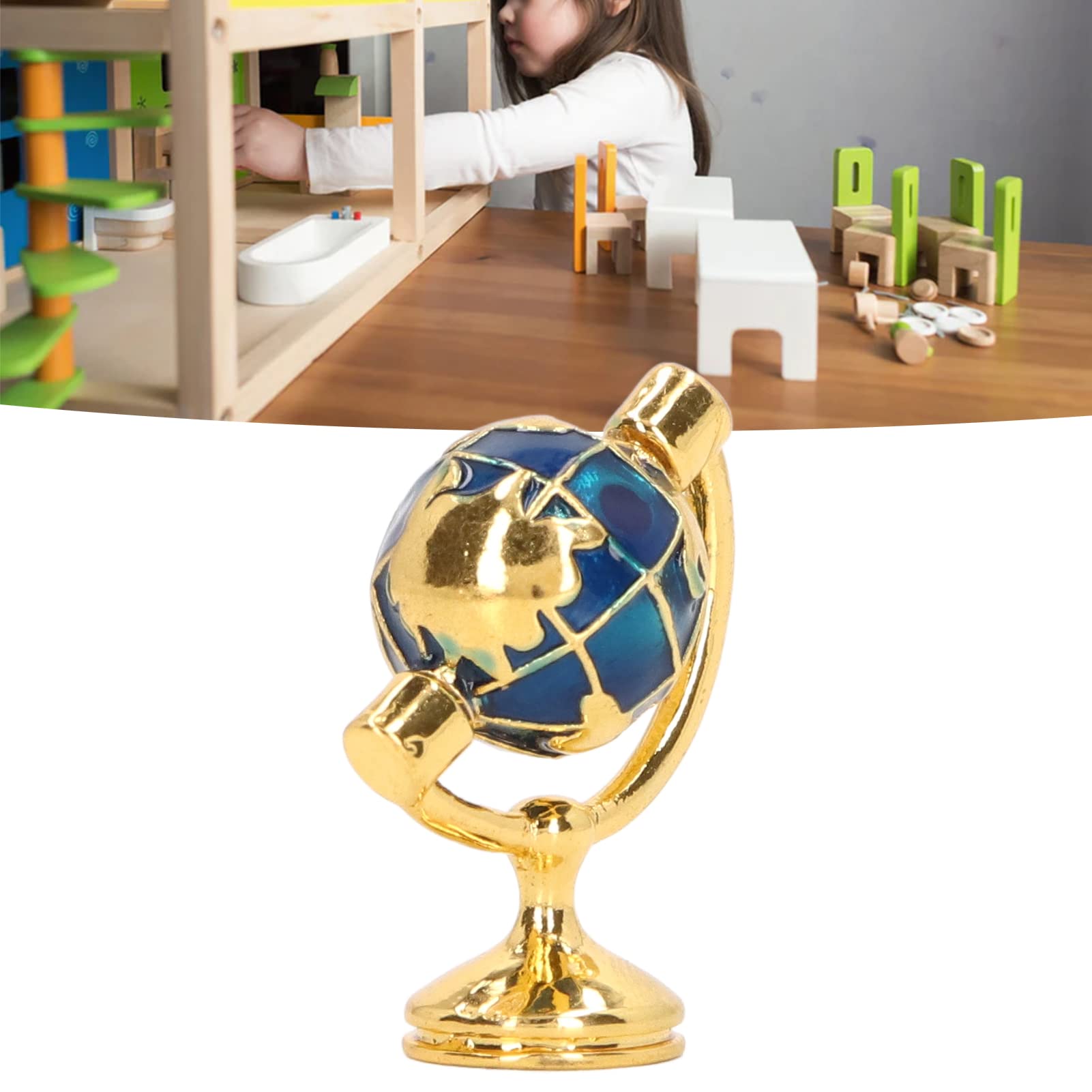 Amazon.co.jp: 1:12 ドールハウス地球儀、ミニチュア地球儀 頑丈な光沢
