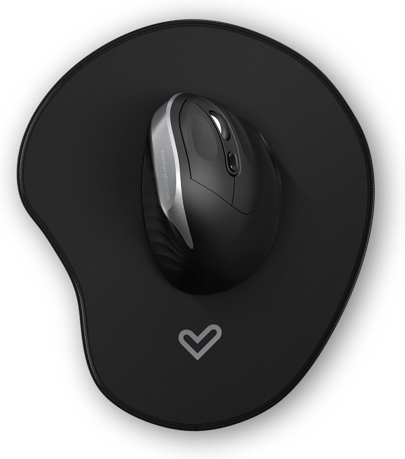 Energy Sistem Office Mouse 5 Comfy (ratón inalámbrico Vertical, Reduce la tensión Muscular, conexión inalámbrica RF, batería Interna, Carga USB-C)