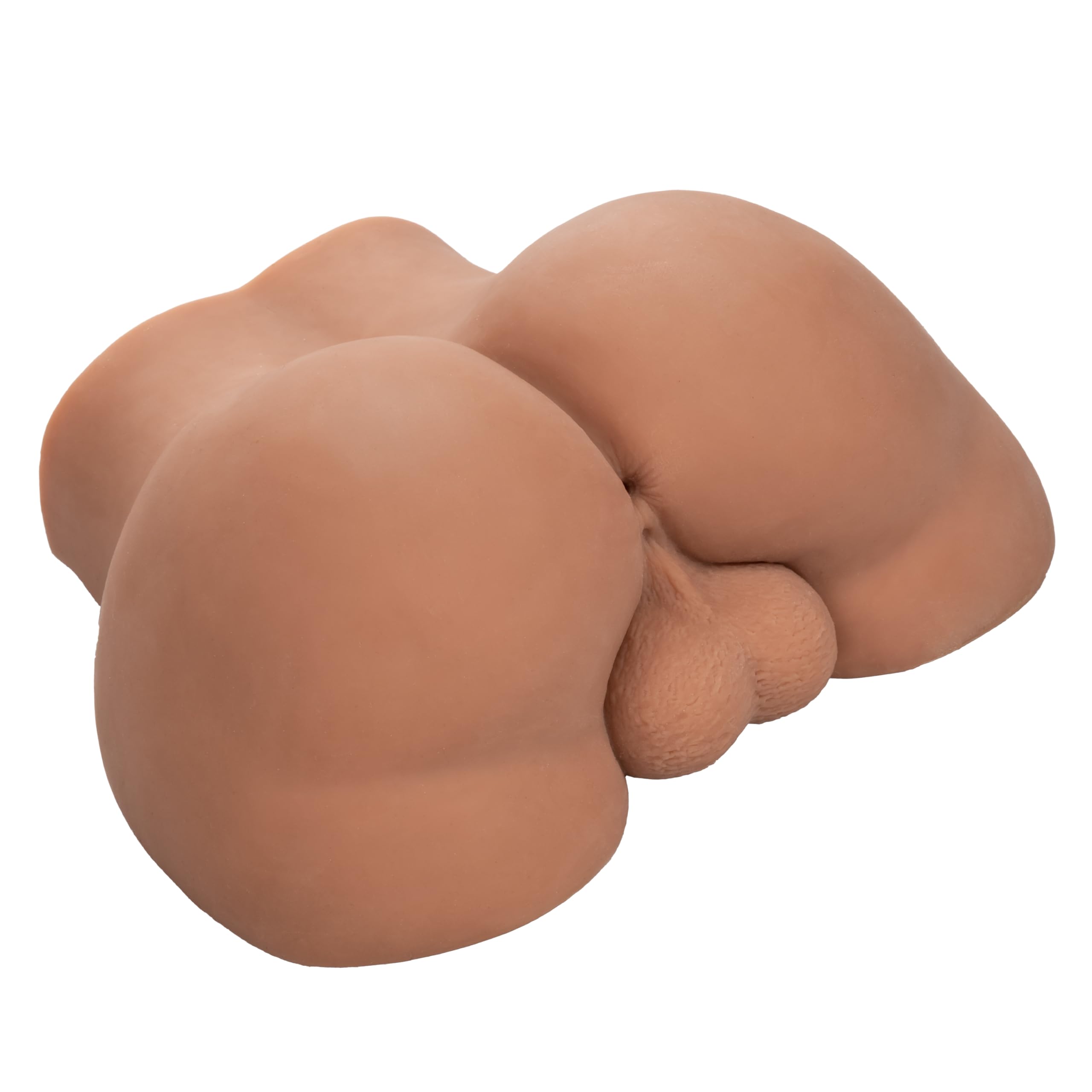 CalExotics Stroke It™ Bottom Banger - Masturbador masculino resistente de tamaño completo - Juguete sexual masculino para adultos - café