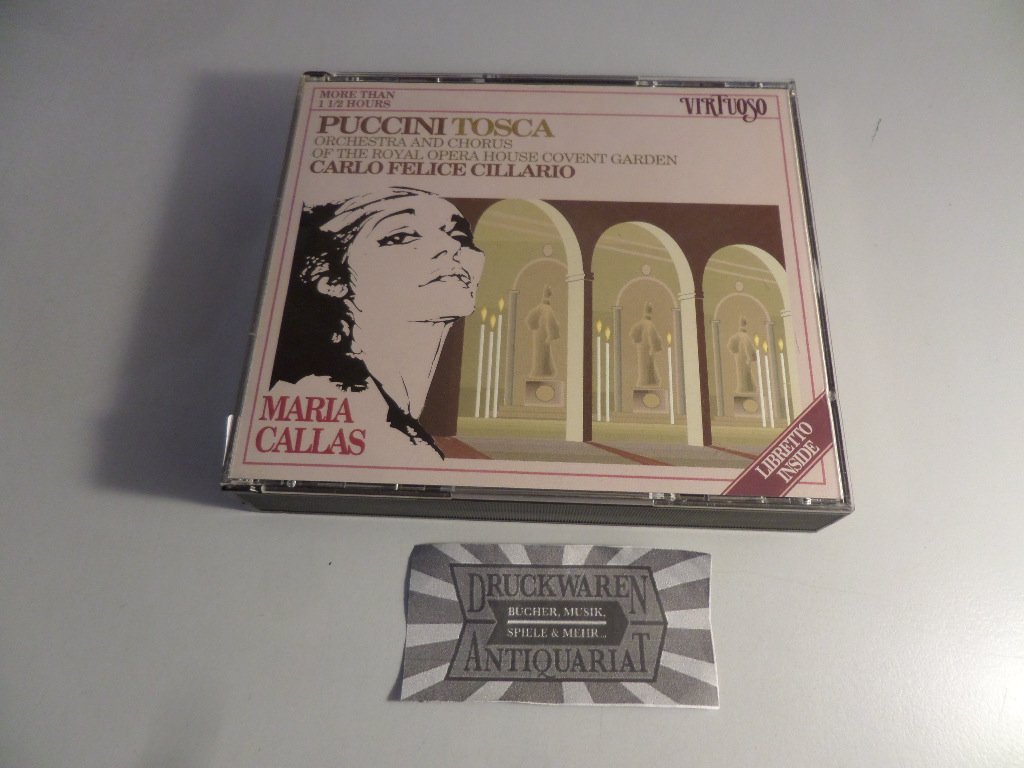 Tosca Hlts [Audio CD] Puccini; Callas; Bergonzi and Pretre