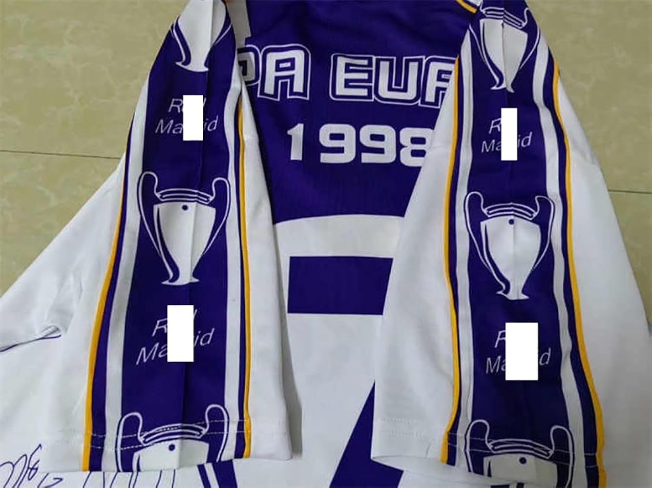 【タグ付未使用品】　レアル・マドリード ユニフォーム　ロベルトカルロス 正規品99/00 レアルマドリー 復刻 ロベルト•カルロス XL(日本規格