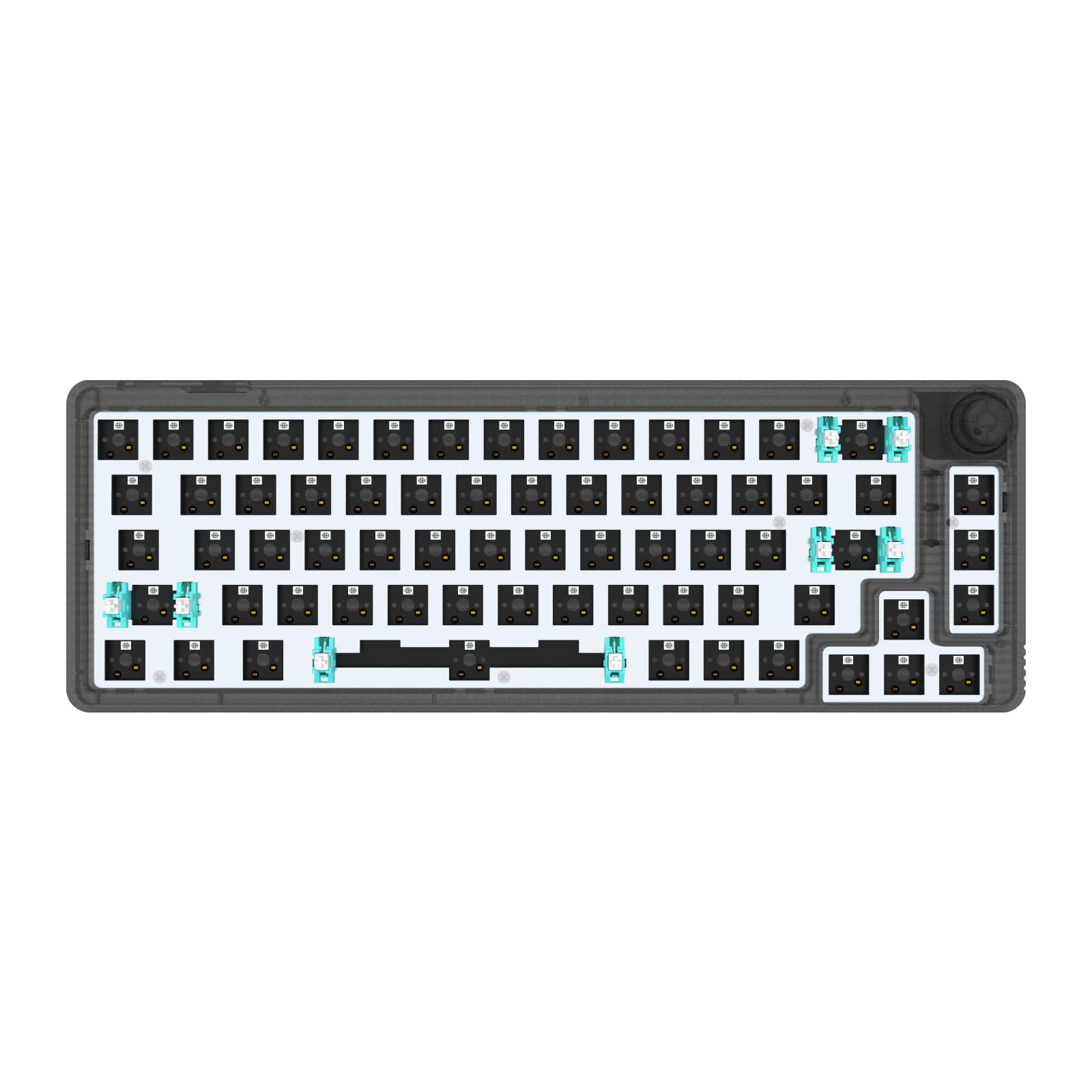Buy GK GAMAKAY LK67 RGB Modular DIY Mechanical Keyboard, 67 Keys Hot