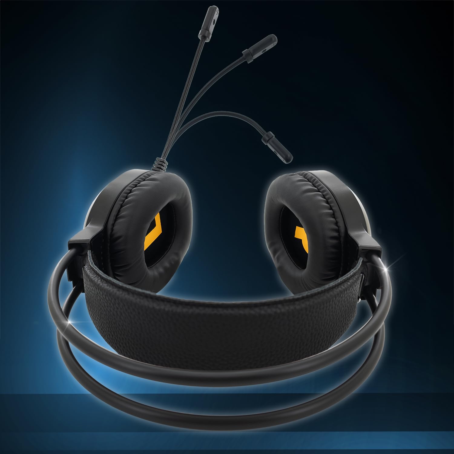 EMPIRE GAMING - 2024 Nowość- Icarus S17 Gaming Headset RGB - dla PS5, PS4, Xbox One/Series, PC, Mac, smartfony, tablety - Pilot - Dźwięk stereo High Definition - Elastyczny mikrofon - Czarny