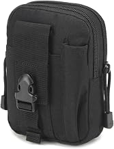 Azarxis Marsupio Tattico da Cintura con Molle, Borsello Tattico per Polizia e Militare, Porta Telefono da Cintura per Caccia Trekking Campeggio