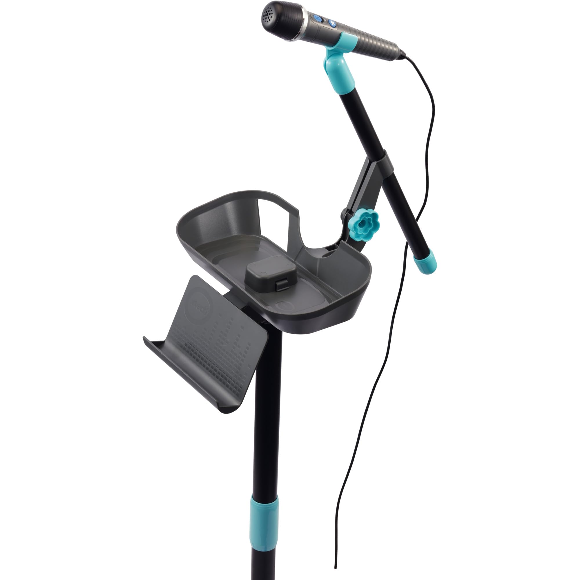 VTech Kidi Super Star DJ Studio Black – 10 en 1 Juguete Karaoke con micrófono, Mesa de Mezclas extraíble y Muchos Efectos para editar la música – para niños de 6 a 12 años