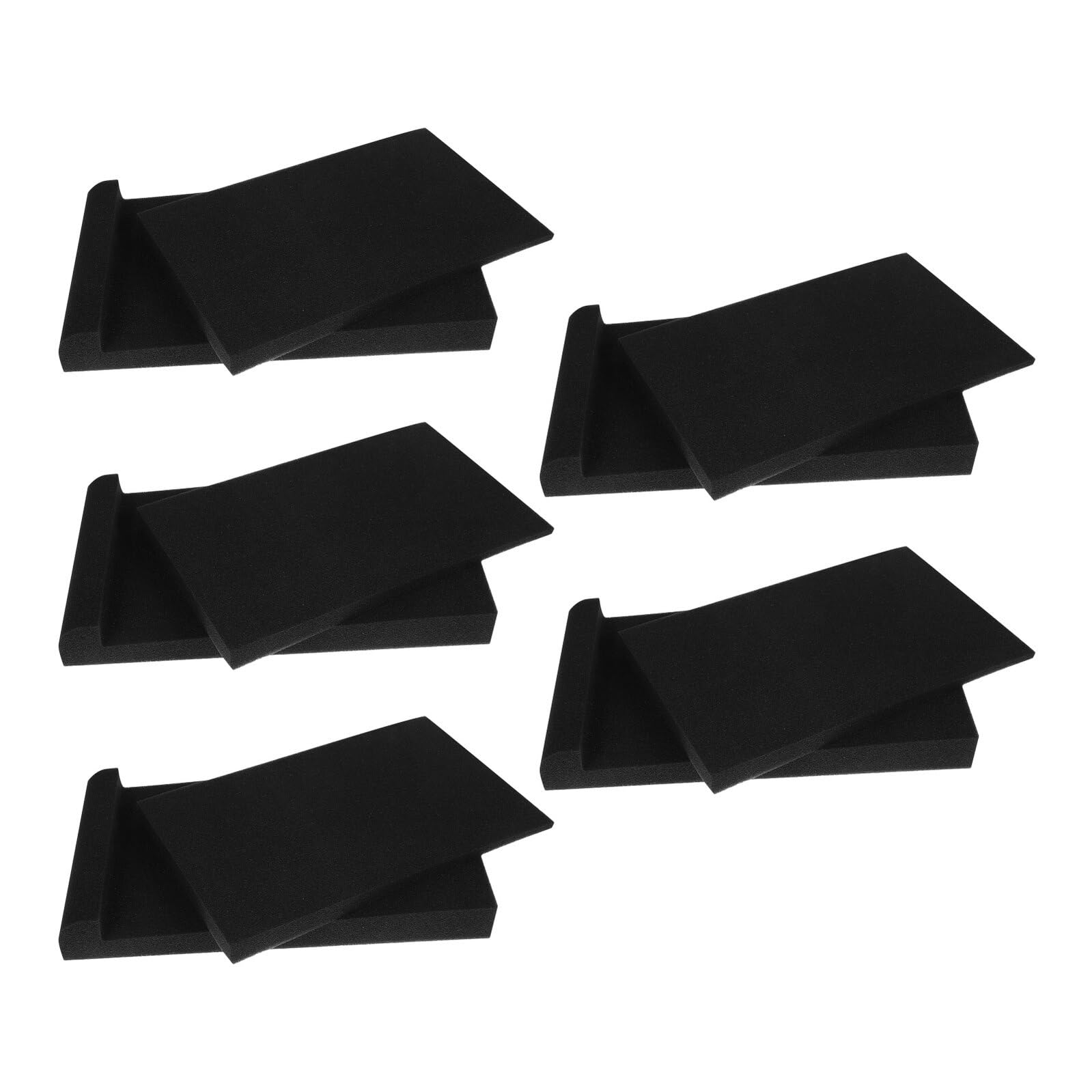 FOMIYES 5 Almohadillas Amortiguadoras de Esponja Acústica para Altavoces Minimizan Daños y Vibraciones en Transporte y Almacenamiento