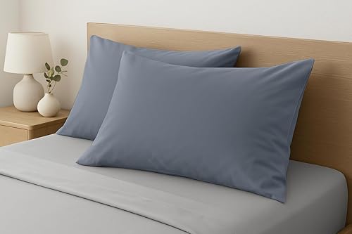 Denim Travel Pillow Cover