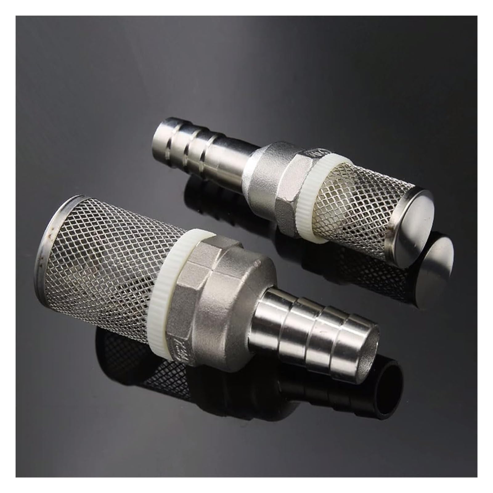sitko siatkowe do pomp rurowych, Filtr węża ze stali nierdzewnej do ogrodu, akwarium i pompy, gwint 3/4 cala, 15-20 mm(20mm)