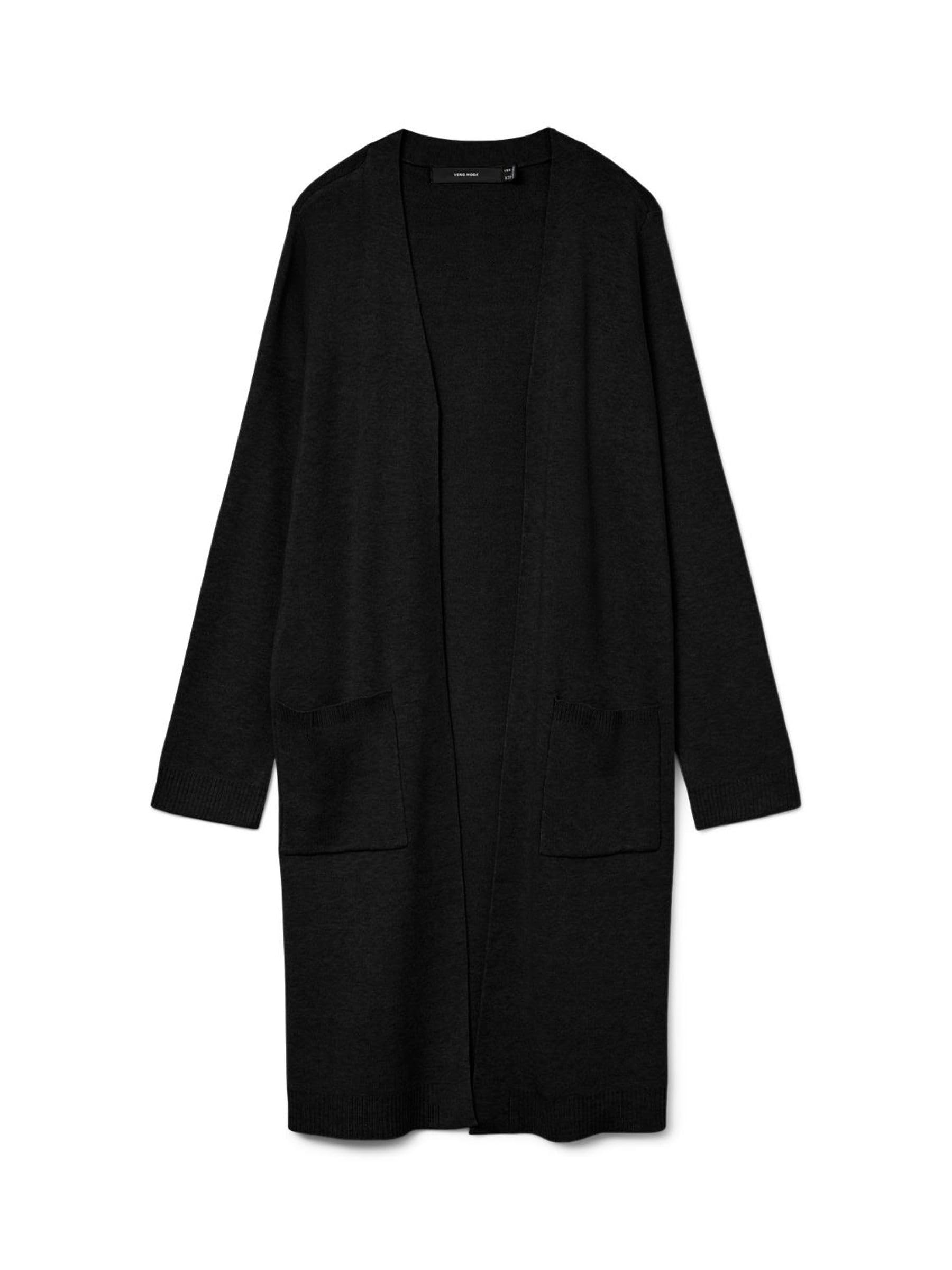 VERO MODA Cardigan VMSABA Knit Cardigan L, Black, L