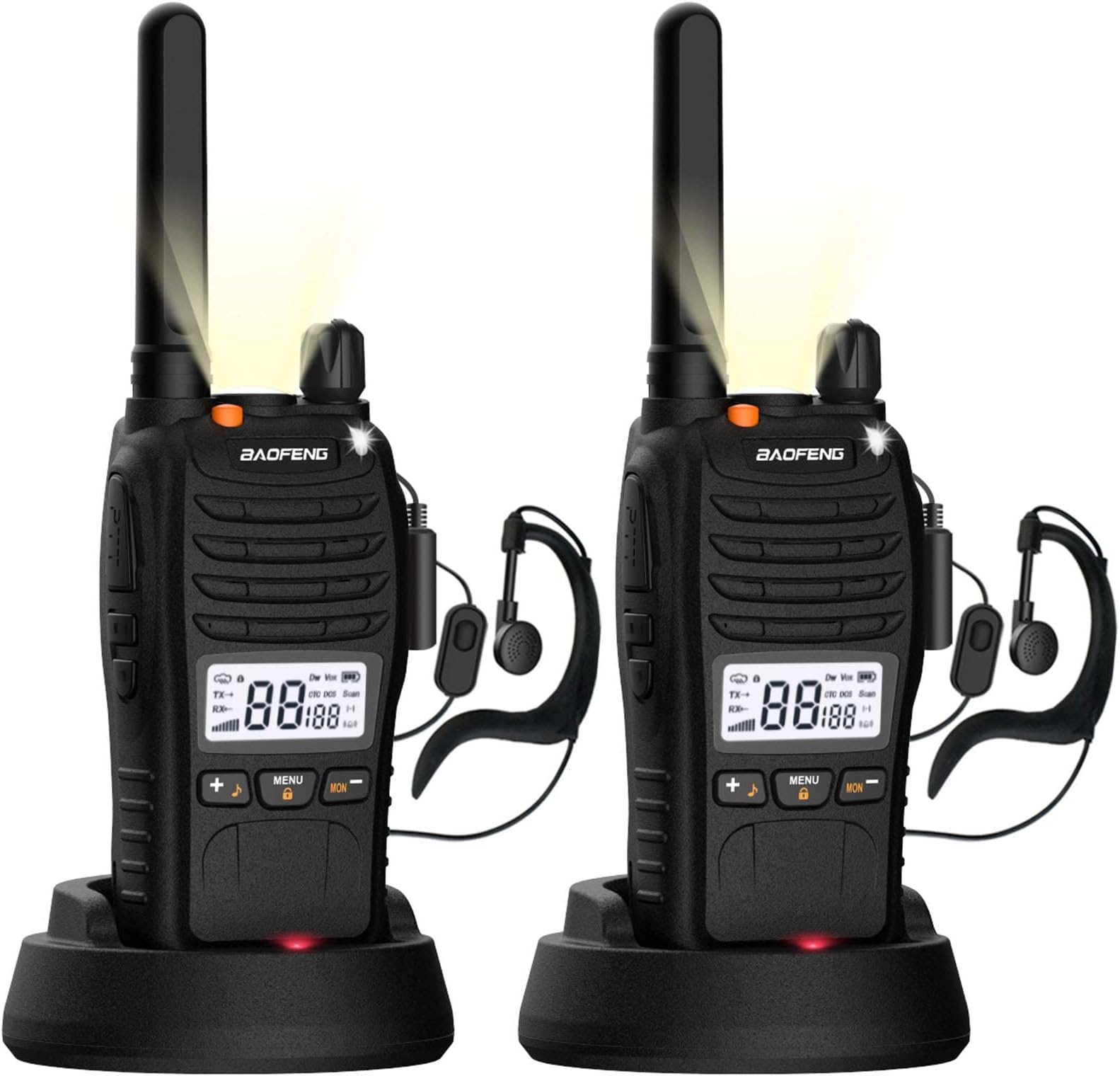 BAOFENG Radio Walkie Talkie Long Range Portable 22 CH FRS Two Way