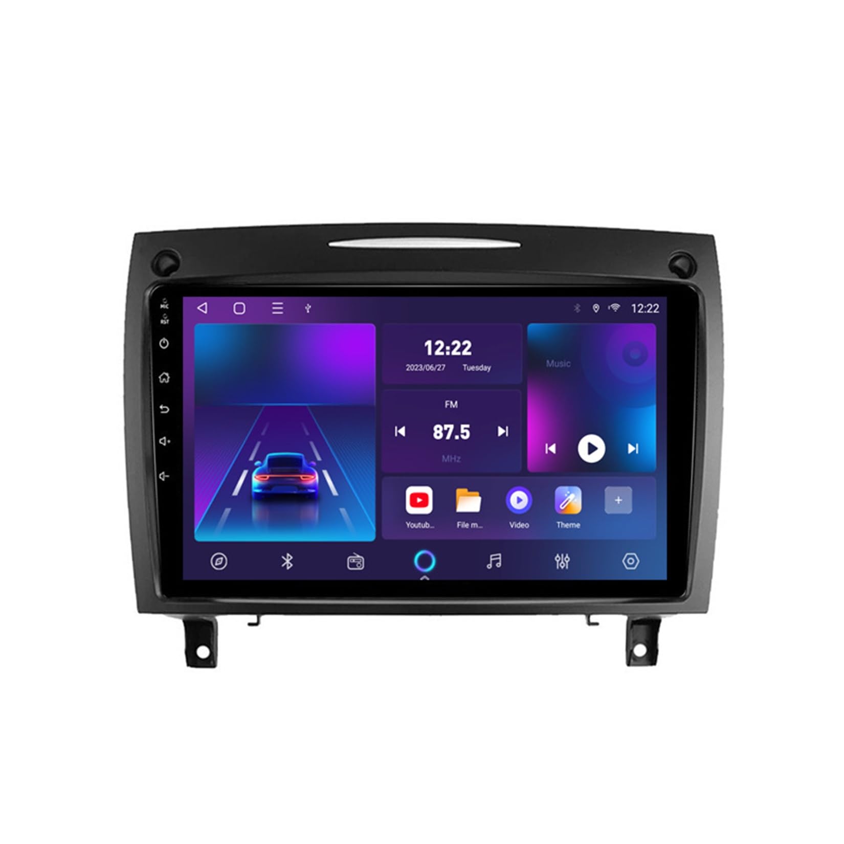 Autoradio Android 13 pour Mercedes SLK R171 2004-2011 avec écran tactile 9 pouces