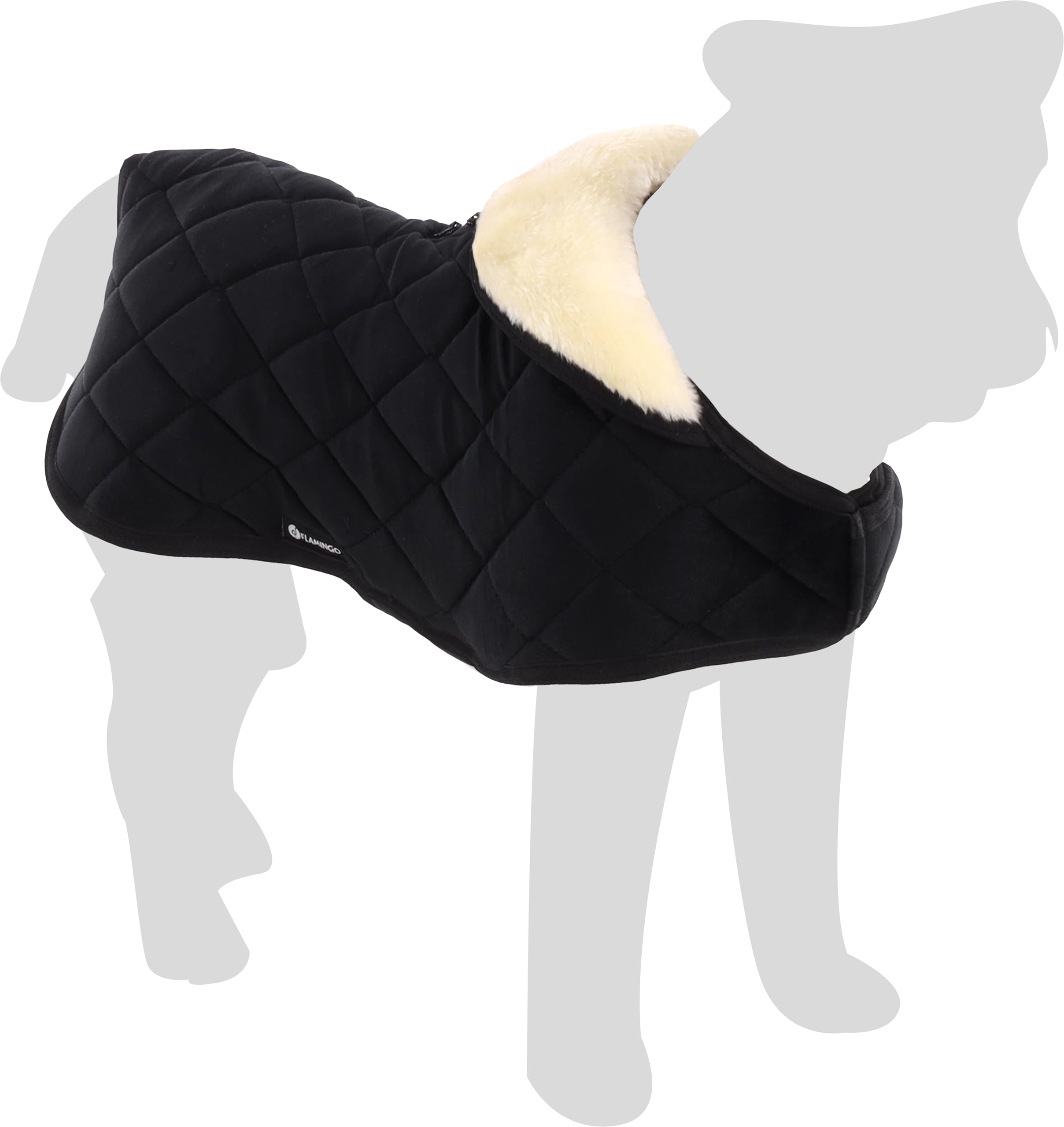 Flamingo WINTER COAT JAFFA BLACK 40CM