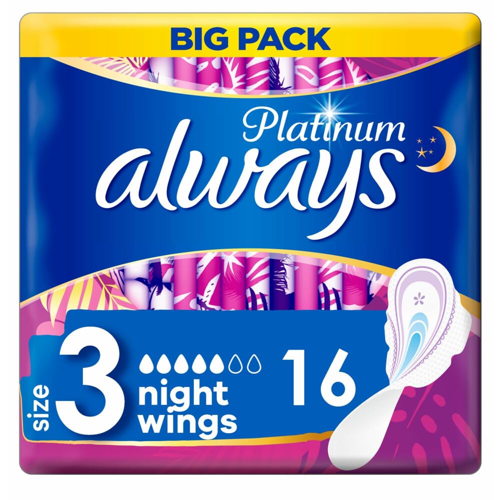 Always Platinum Damenbinden mit Flügeln Gr. 3, 16 stück