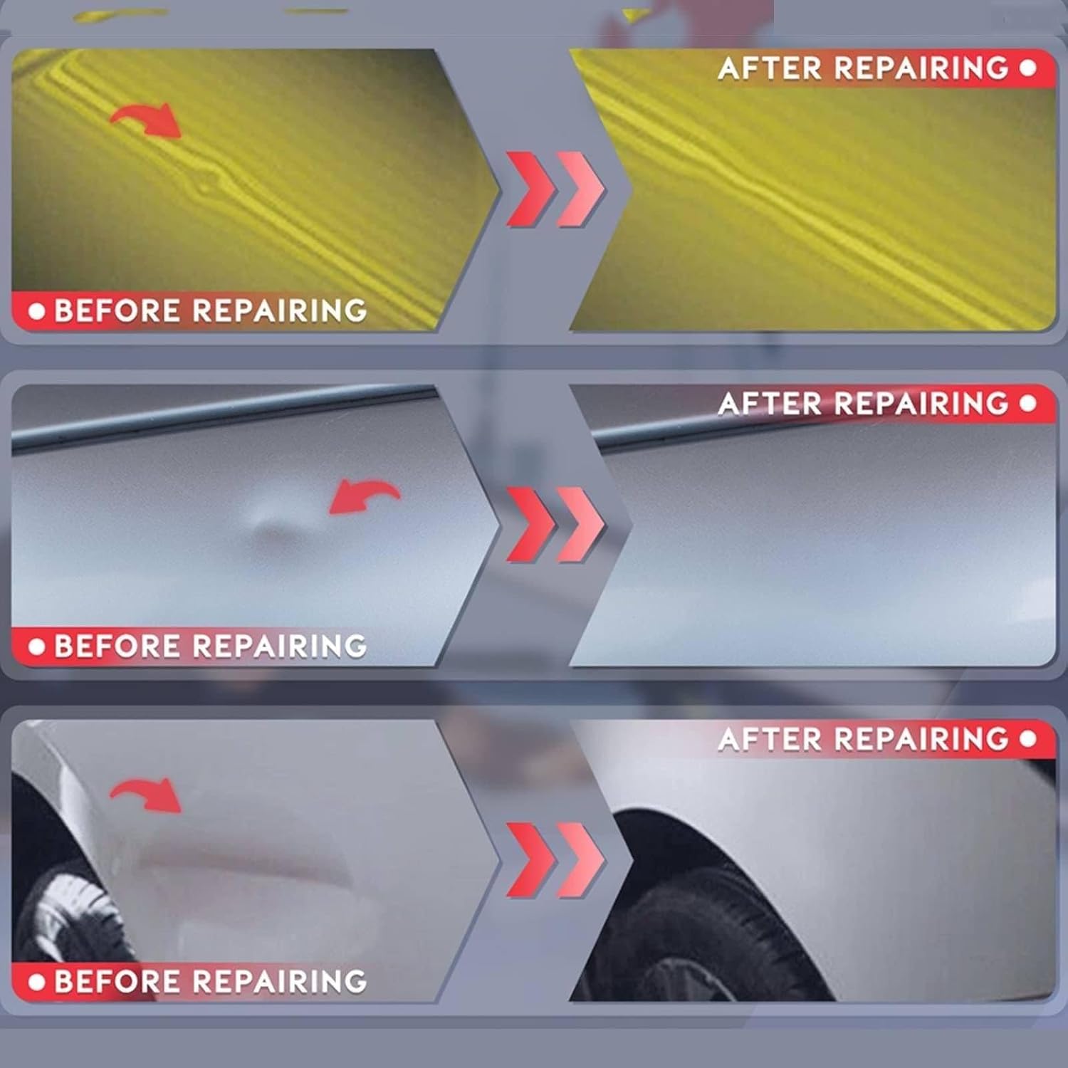 Auto Body Paintless Dent Repair Tool Dent Remover Tools, Electromagnetic Induction Dent Repair Instrument for Automobile Induction Heater