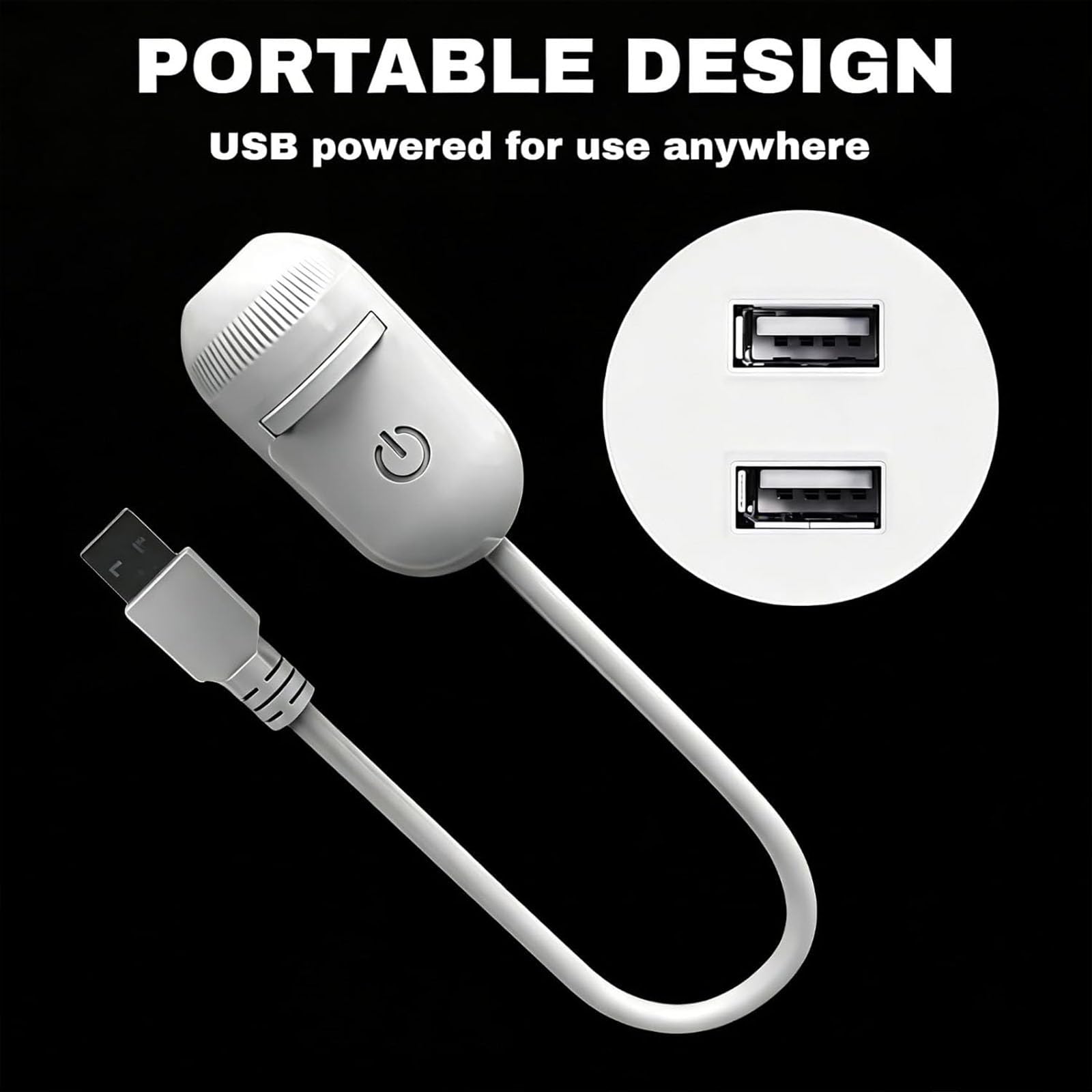 2026 New 2-in-1 Galaxy Projector Night Light with Multiple Projection Films, 2-in-1 USB Night Light & Galaxy Projector for Bedroom, Warm and Soft Lights (White-5 Projection Films) — view 4