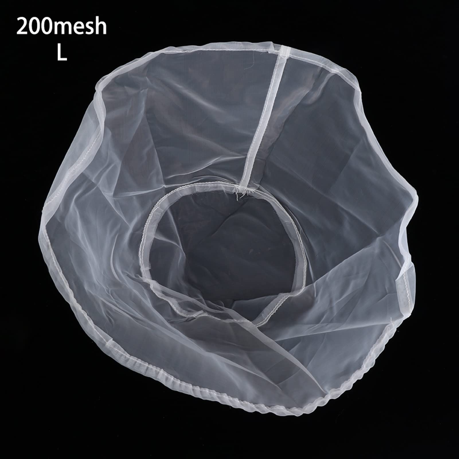 Mehlsieb Wiederverwendbares feines Netz Weinsieb Saft Sojamilch Nussmilch Tee Nylon Filterbeutel Schüsselform Lebensmittel,Mehlsieb(L 200mesh)