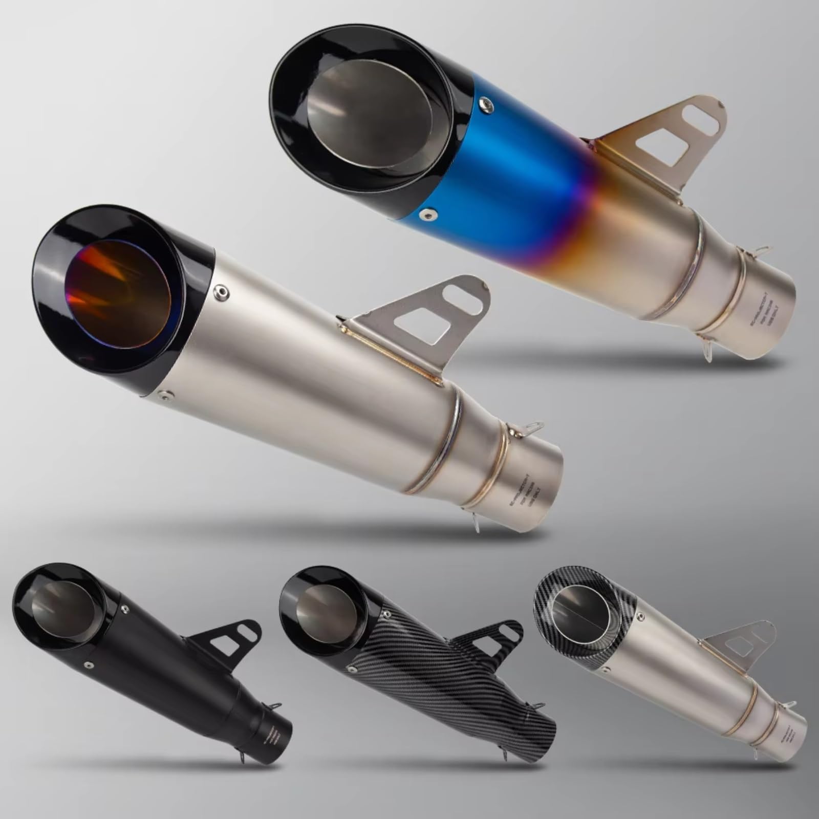 Silenziatore Di Scarico Corto Moto Per ZX25R Per Z250