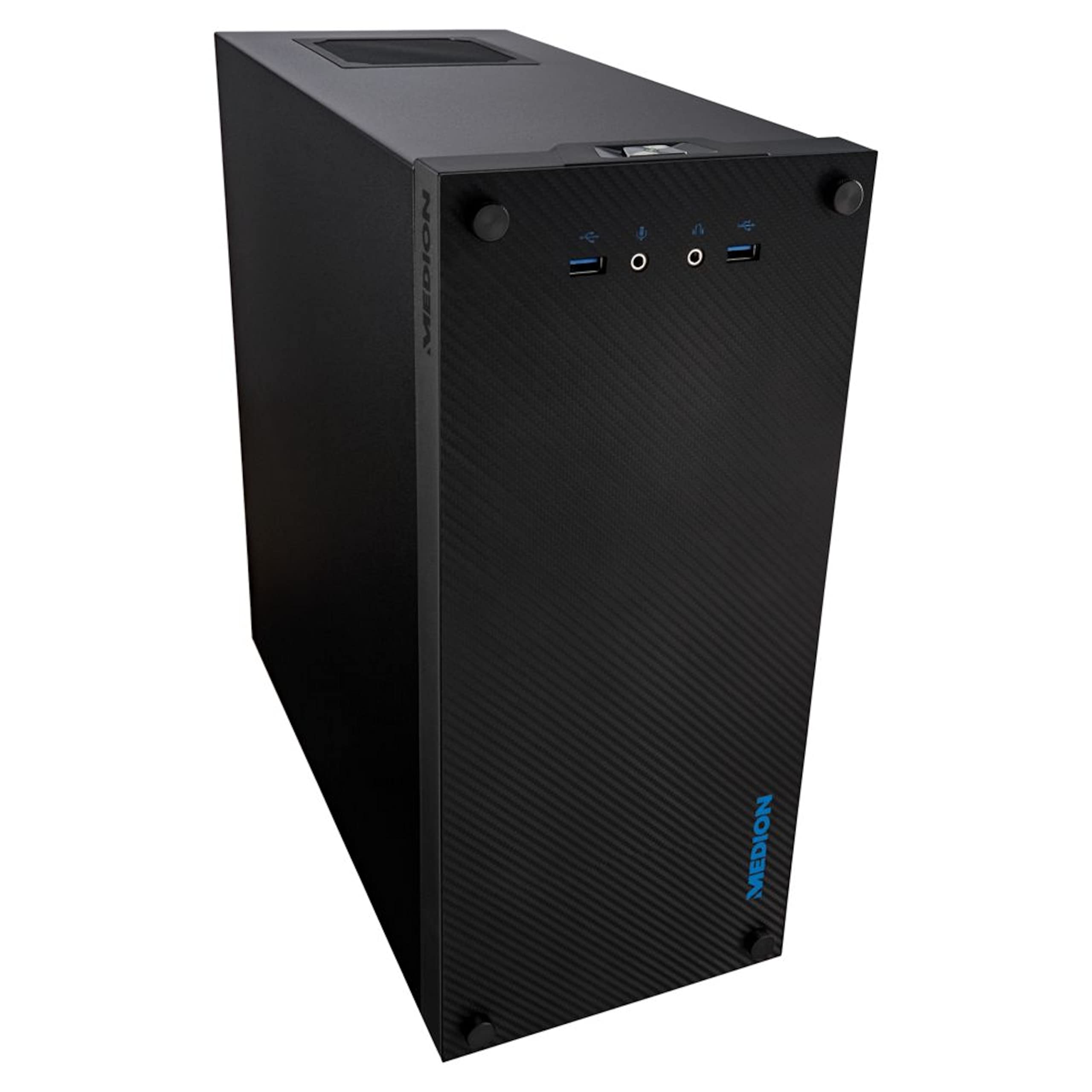 MEDION P63022 Komputer stacjonarny (Intel Core i5-12400, 256 GB SSD, 16 GB DDR4 RAM, Wi-Fi, Win 11 Home)