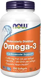 Agora alimentos ômega-3 óleo de peixe 200 softgels