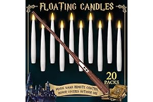 Mystical Floating Candles with Remote Control & Wand