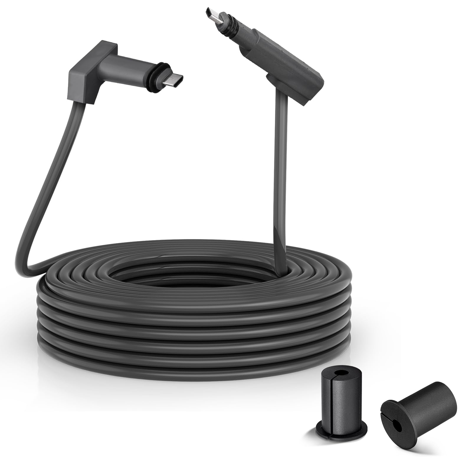 GODPEE 50Ft Replacement Cable for Starlink V2 Gen2 Satellite Dish Antenna - Better Anti-interference - Extension Cables Wire with Cable Feed Through Bushings for Starlink Gen 2