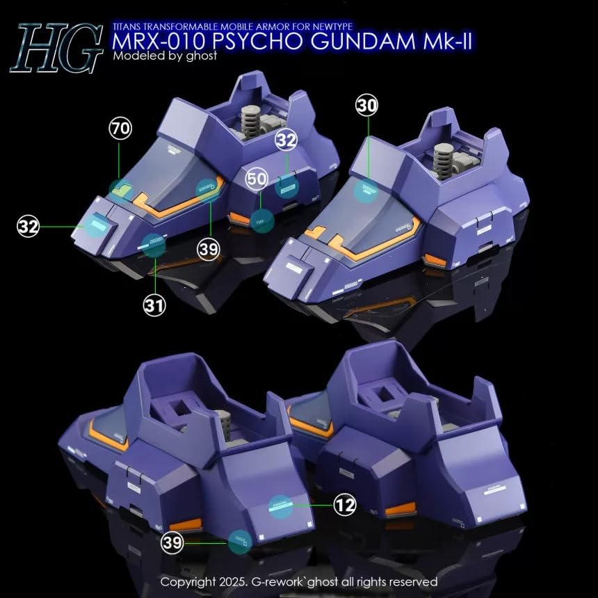 Amazon | HG RG MG PG RE HiRM ロボット プラモデル用水転写式デカール