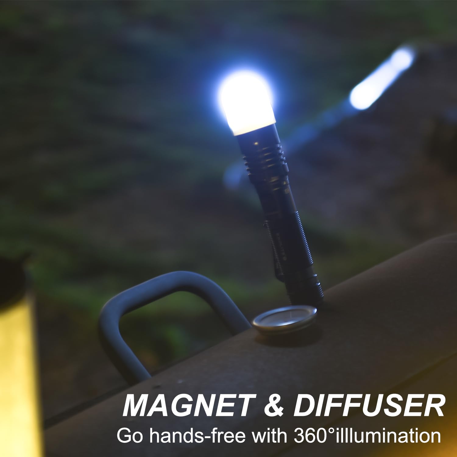 Lampe Torche LED Ultra Puissante Lampe De Poche USB Rechargeable 6 Modes Lampe Torche Tactique Avec Clip Pour Camping Randonnee Urgence 96570110