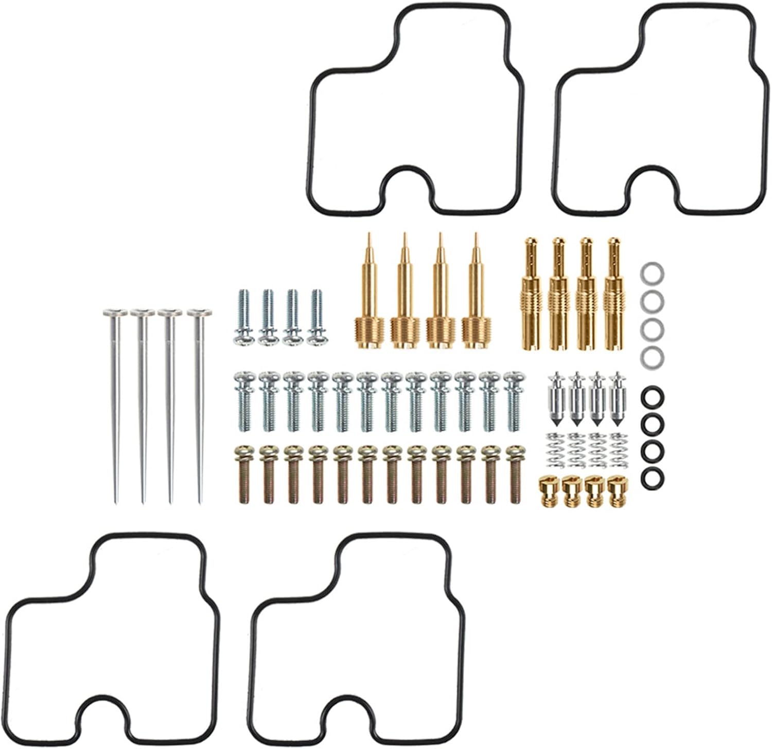 4x Carburetor Carb Repair Kits Replacement for Honda CBR600F CBR 600F F4 F4I 600 1999 2000