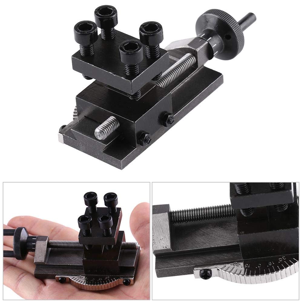 Mini portautensili per tornio, portautensile rotante con tungsteno Micro Accessori portautensili portatile 30 gradi S/N: 10154 per tornio SIEG C0 Mini, durevole e lunga durata