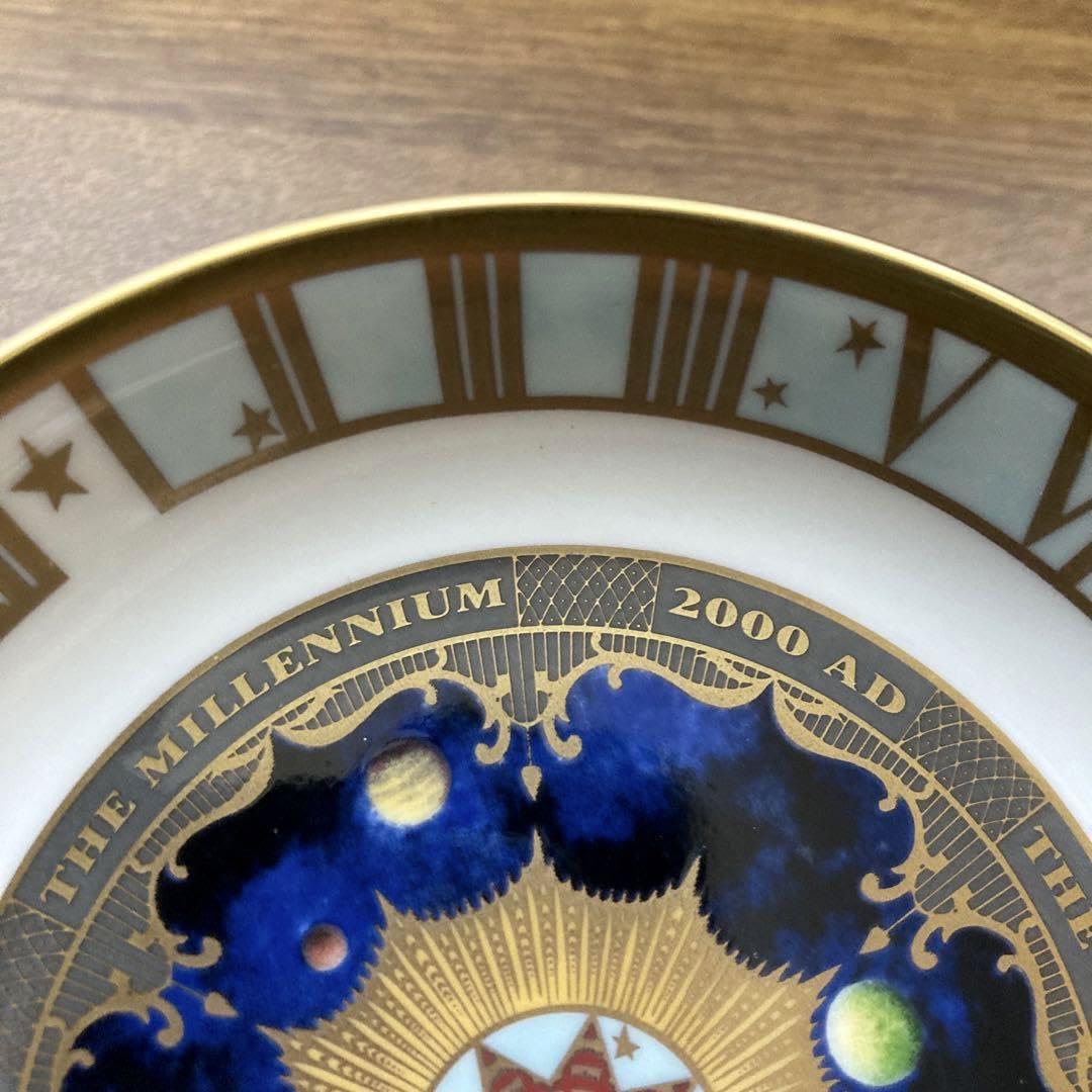  WORCESTER ミレニアム記念プレート Royal Worcester ミレニアム記念プレート