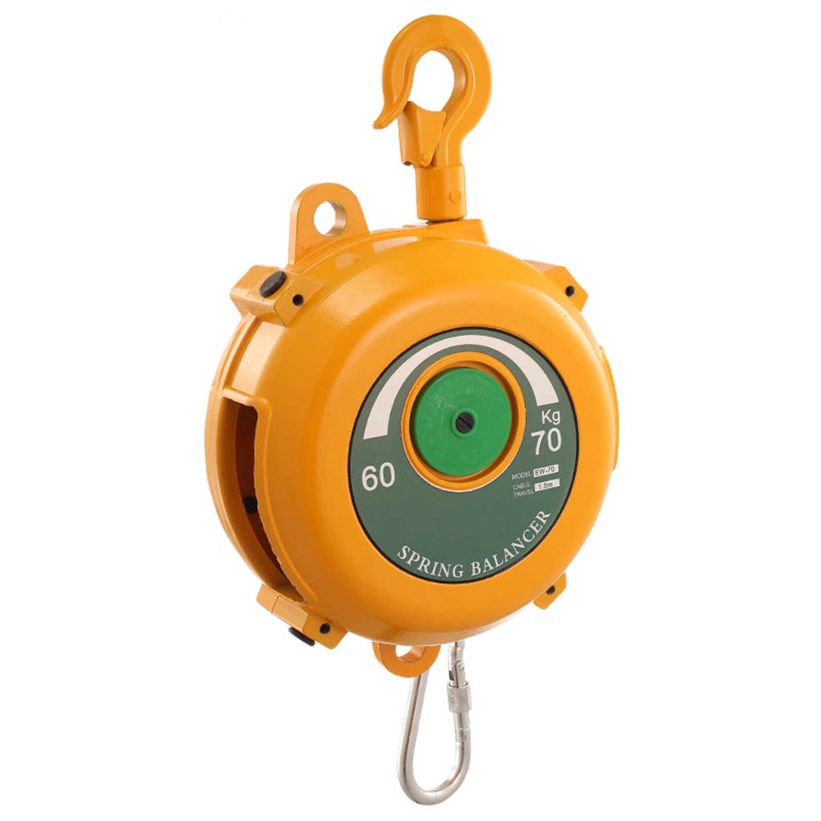 UZAMIRLEX Spring Balancer, Retractable Spring Balancer Self-Locking for Industrial Use 1-200kg(60-70kg)