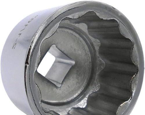 Miniatura 2 de NUEVO 9 piezas 34" Drive Add On Socket Set 12 puntos cromado 2-116" a 2-12"